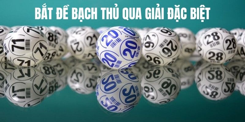 Bắt đề bạch thủ theo giải đặc biệt 