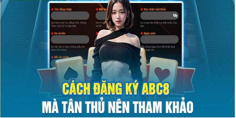 Đăng ký ABC8 bằng đường link an toàn