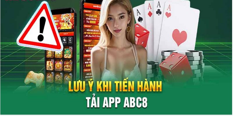 Luôn đảm bảo thiết bị có kết nối mạng ổn định khi tải app ABC8